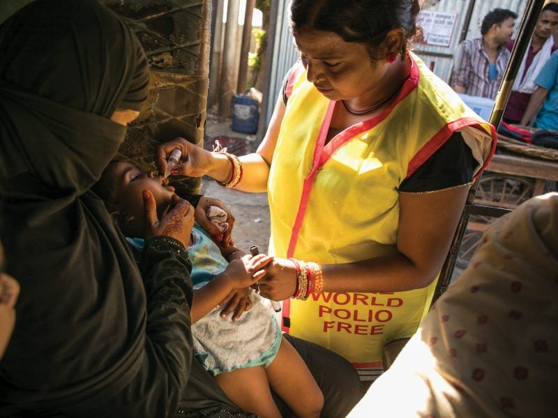 eradicating polio