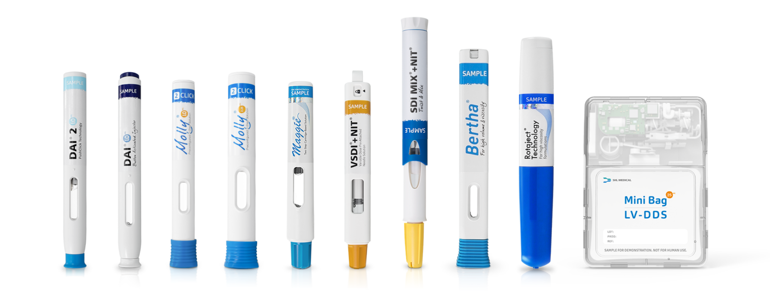 SHL Auto Injectors, Pen Injectors and Inhaler Drug Delivery Devices