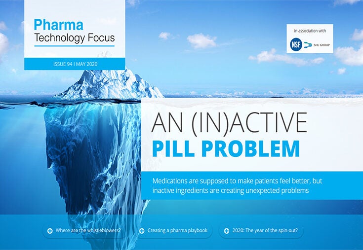 Pharma Technology Focus: inactive ingredients