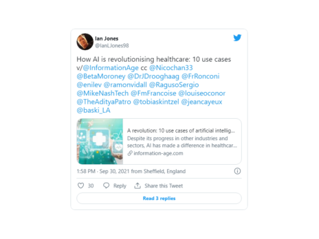 Healthtech trends: Digital Health leads Twitter mentions in Q3 2021