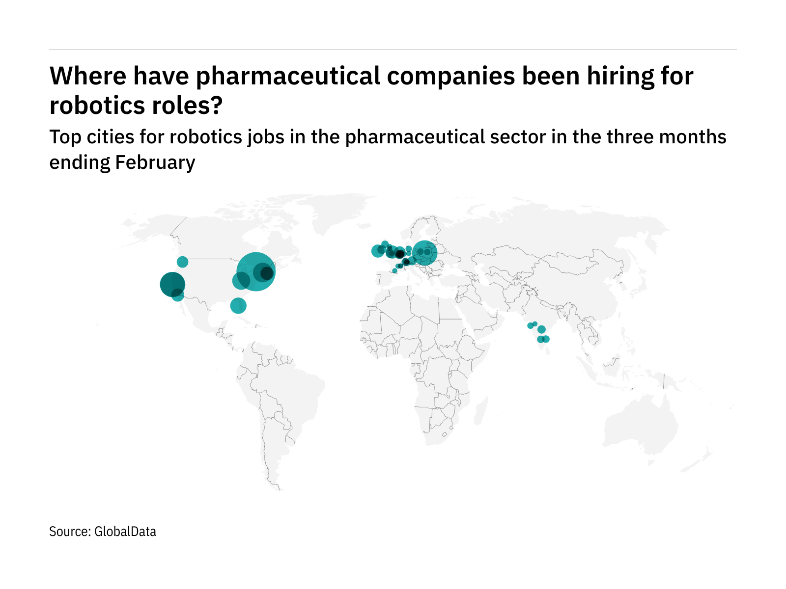 North America is seeing a hiring boom in pharmaceutical industry robotics roles