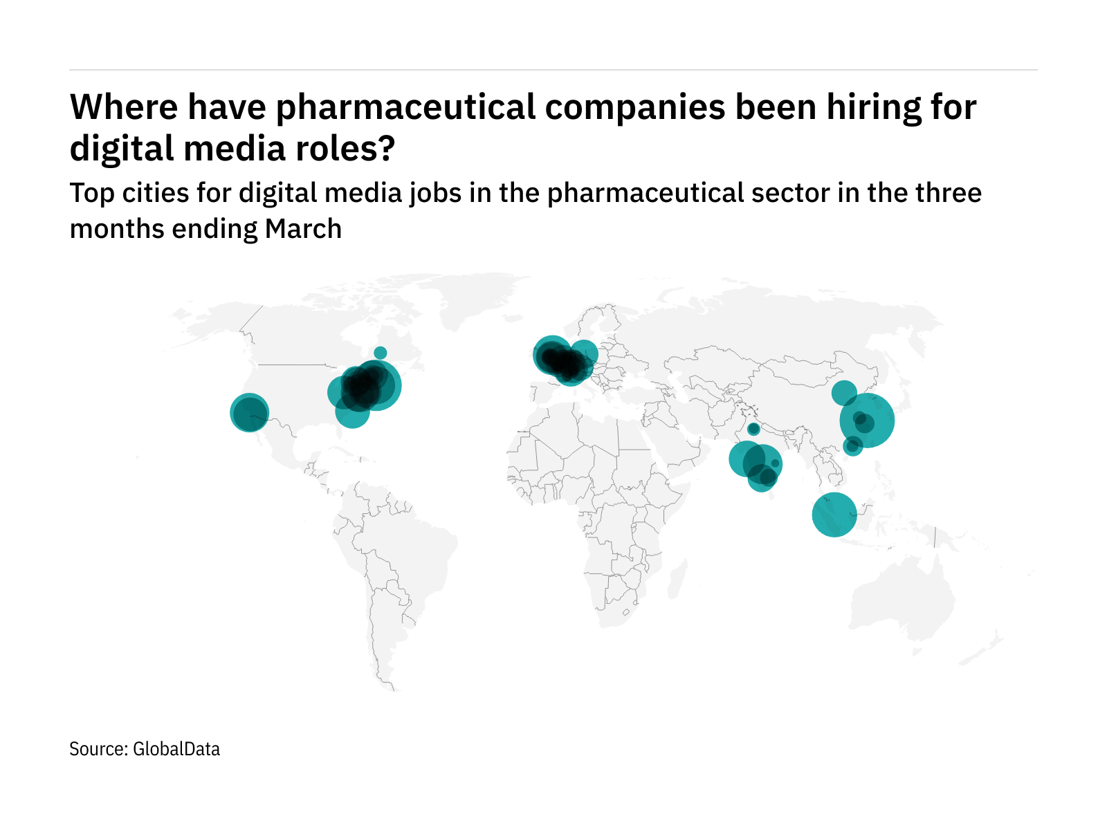 North America is seeing a hiring boom in pharmaceutical industry digital media roles