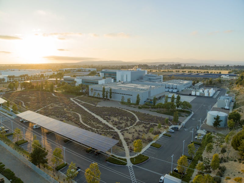 Genentech's Biologics Manufacturing Facility, Oceanside, California