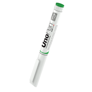 UnoPen; pen for insulin and other multidose therapies