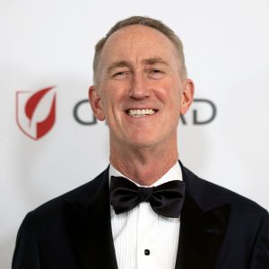 Gilead Sciences chairman and CEO Daniel O'Day attends the fifth annual Elizabeth Taylor Ball to End AIDS at the Beverly Hills Hotel in Beverly Hills, California, on September 26, 2024. (Photo by ETIENNE LAURENT / AFP) (Photo by ETIENNE LAURENT/AFP via Getty Images)